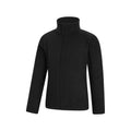 Black - Side - Mountain Warehouse Childrens-Kids Camber II Full Zip Fleece Jacket