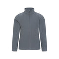 Medium Grey - Front - Mountain Warehouse Childrens-Kids Camber II Full Zip Fleece Jacket