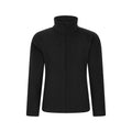 Black - Front - Mountain Warehouse Childrens-Kids Camber II Full Zip Fleece Jacket