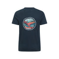 Dark Blue - Back - Mountain Warehouse Mens St Andrews Tree Ring Organic T-Shirt