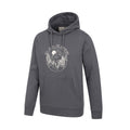 Charcoal - Side - Mountain Warehouse Mens Get Ready For Adventure Hoodie