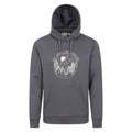 Charcoal - Front - Mountain Warehouse Mens Get Ready For Adventure Hoodie