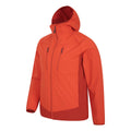 Orange - Side - Mountain Warehouse Mens Ambit Lightweight Soft Shell Jacket