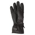 Jet Black - Back - Mountain Warehouse Womens-Ladies Glide Waterproof Ski Gloves