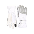 White - Side - Mountain Warehouse Womens-Ladies Glide Waterproof Ski Gloves