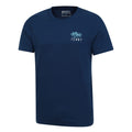 Navy - Lifestyle - Mountain Warehouse Mens Tenby Back Print Organic T-Shirt