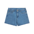 Blue - Front - Animal Childrens-Kids Sophia Denim Shorts