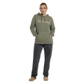 Khaki Green - Side - Animal Womens-Ladies Maya Organic Hoodie