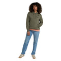 Light Khaki - Side - Animal Womens-Ladies Maya Organic Hoodie