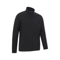 Black - Side - Mountain Warehouse Mens Camber Fleece Jacket