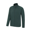 Dark Green - Side - Mountain Warehouse Mens Camber Fleece Jacket