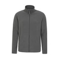 Dark Grey - Front - Mountain Warehouse Mens Camber Fleece Jacket