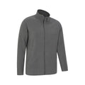 Dark Grey - Side - Mountain Warehouse Mens Camber Fleece Jacket