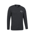 Dark Grey - Side - Mountain Warehouse Mens Mountain View T-Shirt