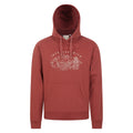 Rust - Front - Mountain Warehouse Mens Into The Wild Hoodie