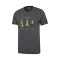 Charcoal - Lifestyle - Mountain Warehouse Mens Spruce Springsteen Organic T-Shirt