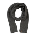 Black - Front - Mountain Warehouse Mens Compass Knitted Winter Scarf