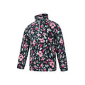 Indigo - Lifestyle - Mountain Warehouse Childrens-Kids Endeavour Floral Half Zip Fleece Top