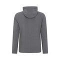 Dark Grey - Back - Mountain Warehouse Mens Camber Fleece Full Zip Hoodie