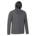 Dark Grey - Lifestyle - Mountain Warehouse Mens Camber Fleece Full Zip Hoodie