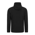 Black - Back - Mountain Warehouse Mens Camber Fleece Full Zip Hoodie