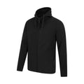 Black - Side - Mountain Warehouse Mens Camber Fleece Full Zip Hoodie