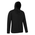 Black - Lifestyle - Mountain Warehouse Mens Camber Fleece Full Zip Hoodie