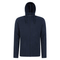 Blue - Front - Mountain Warehouse Mens Camber Fleece Full Zip Hoodie