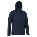 Blue - Lifestyle - Mountain Warehouse Mens Camber Fleece Full Zip Hoodie