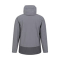 Grey - Back - Mountain Warehouse Mens Bounds Waterproof Jacket