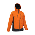 Orange - Side - Mountain Warehouse Mens Bounds Waterproof Jacket