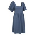 Blue - Lifestyle - Mountain Warehouse Womens-Ladies Verona Broderie Sleeve Dress