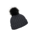 Dark Blue - Side - Mountain Warehouse Childrens-Kids Geneva Contrast Beanie