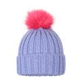 Light Purple - Front - Mountain Warehouse Childrens-Kids Geneva Contrast Beanie