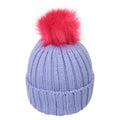 Light Purple - Back - Mountain Warehouse Childrens-Kids Geneva Contrast Beanie