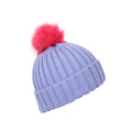 Light Purple - Side - Mountain Warehouse Childrens-Kids Geneva Contrast Beanie