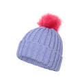 Light Purple - Lifestyle - Mountain Warehouse Childrens-Kids Geneva Contrast Beanie