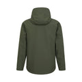 Green - Back - Mountain Warehouse Mens Brisk Extreme Colour Block Waterproof Jacket