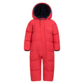 Red - Front - Mountain Warehouse Childrens-Kids The Frosty Junior Babysuit