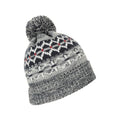 Navy - Side - Mountain Warehouse Mens Fair Isle Thinsulate Beanie