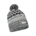 Navy - Pack Shot - Mountain Warehouse Mens Fair Isle Thinsulate Beanie