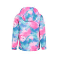 Pink-Blue-Purple - Back - Mountain Warehouse Childrens-Kids Aries Printed 3 in 1 Jacket