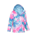 Pink-Blue-Purple - Lifestyle - Mountain Warehouse Childrens-Kids Aries Printed 3 in 1 Jacket