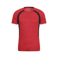 Red - Front - Mountain Warehouse Mens Bryers IsoCool T-Shirt