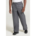 Grey - Front - Mountain Warehouse Mens Pakka Waterproof Over Trousers