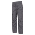 Dark Grey - Lifestyle - Mountain Warehouse Childrens-Kids Active Hiking Trousers