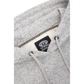 Grey - Side - Animal Mens Nick Organic Heavyweight Hoodie