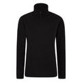 Black - Side - Mountain Warehouse Womens-Ladies Camber Half Zip Fleece Top (Pack of 2)