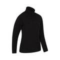 Black - Lifestyle - Mountain Warehouse Womens-Ladies Camber Half Zip Fleece Top (Pack of 2)