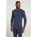 Navy - Front - Mountain Warehouse Mens Keep The Heat Thermal Top